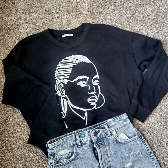 Raised Girl Sweatshirt ZARA - Picture 2 of 8